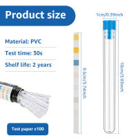 100 Pcs Kit De Pruebas Para Acuario 9-IN-1/7-IN-1 Con Test De Agua Y Frasco Monitoreo De Calidad Del Agua Pruebas De pH Para Tanque De Peces - details 7