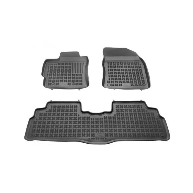 Rezaw Plast Alfombrilla caucho 3D premium  Toyota VERSO  2009 - 2018  REF: 201412 - 1