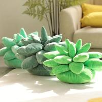 Almohada De Suculento De 25 Cm De Tamaño Plush Creativa Rellena Para Decoración De Hogar Regalos De Cumpleaños Para Niños Regalo De Navidad - details 2