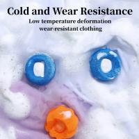 Nuevo 6 PCS Bolas De Lavado Reutilizables Para Ropa Eliminador De Pelos De Mascotas Anticañullado Bolas De Limpieza Para Máquina De Lavado - details 1