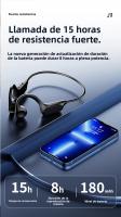 Auriculares Inalámbricos Bluetooth Conducción Ósea Deportivos Para Natación X7 Con Micrófono Hands-Free Resistente Al Agua Para Correr - details 3