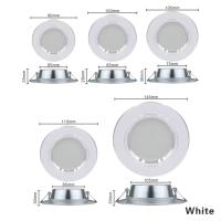 Spot LED De Techo Reclinado Luz Fría/Cálida Blanca 12V 24V 110V 220V Tres Colores 5W 9W 12W 15W 18W Para Foyer Material De Aluminio - details 2