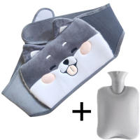 Set De 2 Fundas Para Botella De Agua Caliente De Terciopelo Para Menstruación Y Calentador De Manos Invierno Cubierta De Cintura Con Correa Para Hombres - details 14