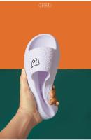 Zapatillas De Mujer Con Estampado De Oso Moda Nocturnas Antideslizantes Con Suela Gruesa Y Cómodas Para Uso Interior Playa Verano Pareja - details 6
