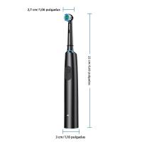 Cepillo De Dientes Eléctrico Rotativo Inteligente Con 5 Modos Recargable Incluye 8 Cabezales De Repuesto Cuidado Oral Para Adultos - details 10