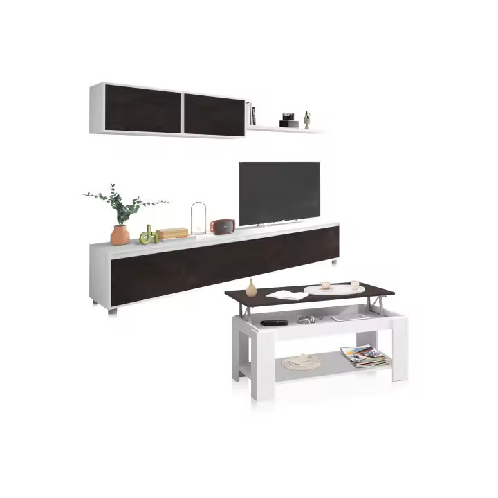Habitdesign -Pack salón con mesa de centro Arlet Plus - 1