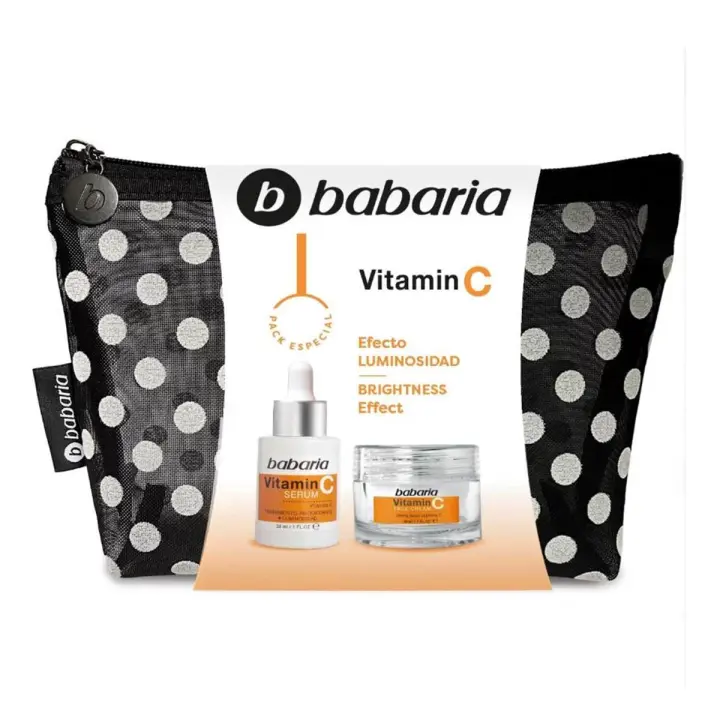 BABARIA VITAMIN-C CREMA FACIAL 50ML + SERUM 30ML - 1
