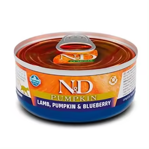 Farmina Nd Pumpkin Cordero Y Calabaza Gato Latas 30 X 70 Gr - 1