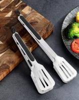 Pinzas De Barbacoa De Acero Inoxidable Para Carne Pasta Salada Y Caramelo Herramienta De Camping Para Cocinar Y Freír Alimentos - details 13