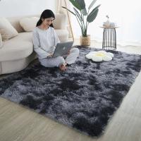 Carpetas Suaves De Pelo Negro Para Sala De Estar Y Dormitorio Alfombra Moderna Para Hogar Decorativa Para Pisos Y Camas - details 20