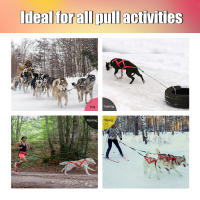 Harnés De Remolque Para Perros De Gran Tamaño Harnés De Pesas Para Correr En Bicicleta Skijoring Scootering X Back Reflectante Y Padded Para Husky Y Otros Cachorros De Medio Grande - details 12