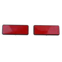 2pcs Reflector Rectangular Reflexivo Para Motocicleta ATV Scooter Moped 4 Wheelers Accesorios Exteriores De Seguridad Vial - details 4