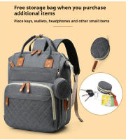 Bolsa De Diaper Para Bebé USB Mummy Bolsa De Viaje Impermeable Grande Capacidad Con Ruedas Y Asa Para Mamá Y Papá - details 4
