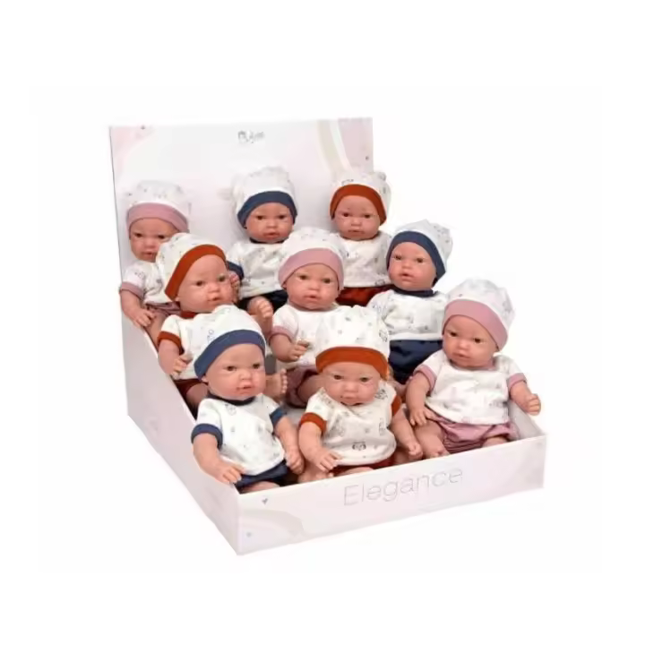 MUÑECA INDY 28CM CON PESO REAL (Varios modelos) DE ARIAS - 1