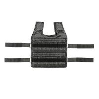 Entrenamiento de fuerza del paño del cargamento del peso del ejercicio del peso ajustable del chaleco del cargamento máximo 15kg/35kg con el peso del brazo del peso 5kg de la pierna 6kg (vacío) - details 1