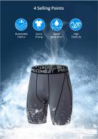 Pantalones De Fitness Para Hombre Shorts De Baloncesto Para Entrenamiento En El Gimnasio Tallas Verdaderas Rápidas Secado Leggings De Compresión Para Correr - details 3