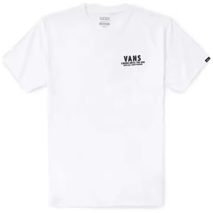 Tops marca Vans modelo Vn000Kb9Wht1 para hombre en color blanco - 1