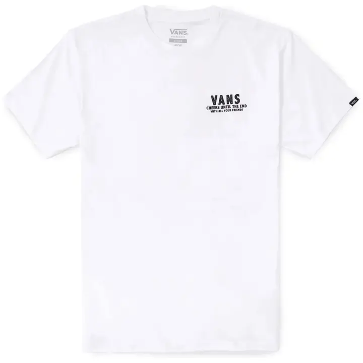 Tops marca Vans modelo Vn000Kb9Wht1 para hombre en color blanco - 1