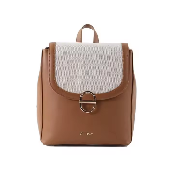Mochila bolso ETIKA b30121 camel - 1