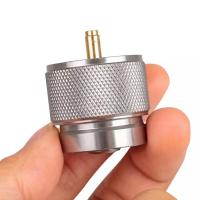 Adaptador De Tanque De Propano Para Estufa De Camping Estándar Americano Quemador De Gas Equipo De Camping Metálico Manual - details 0