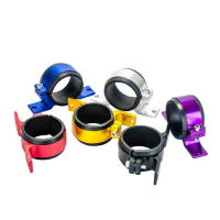 Soporte Universal Para Filtro De Combustible 50mm Soporte De Montaje Para Bomba De Aceite/Gás/Fuel Clip De Soporte Para Filtro Único Material De Aleación De Aluminio - details 2