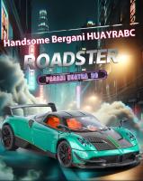 Modelo De Coche Pagani Huayra a Escala 1:24 Con Acción De Retroceso Retro Para Regalo Perfecto Para Enthusiasts De Carreras Y Coleccionables De Exposición - details 0