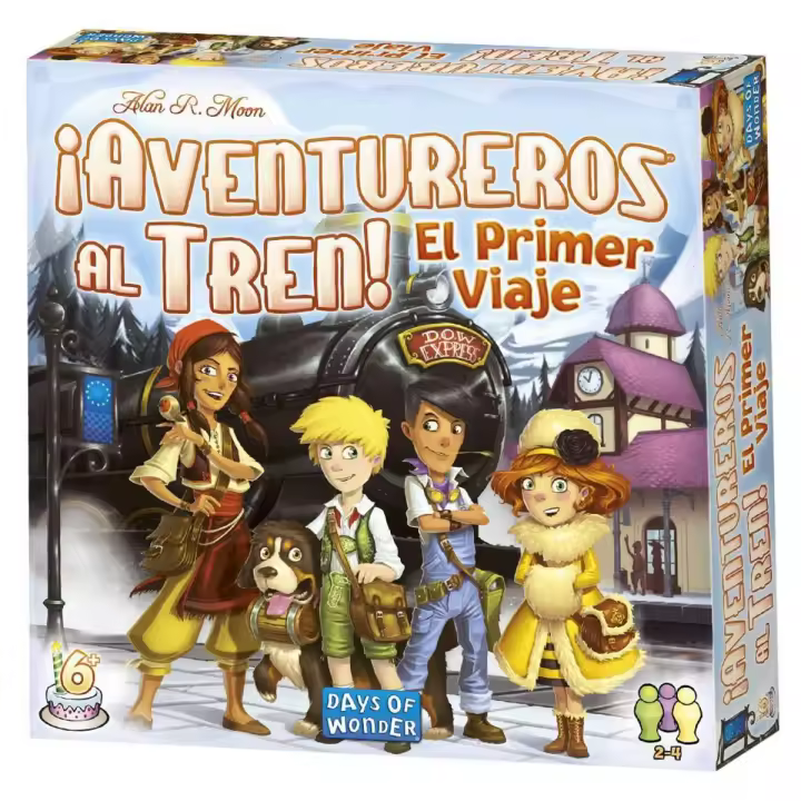 Asmodee - ¡Aventureros al Tren! El Primer Viaje - 1