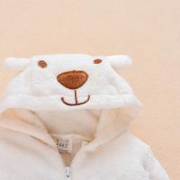 Romper Con Capucha De Oso Para Bebés Recién Nacidos Unisex Ropa De Bebé De Algodón Con Mangas Largas Traje De Playa De Un Pie Para Niños Y Niñas De 0 a 12 Meses - details 5