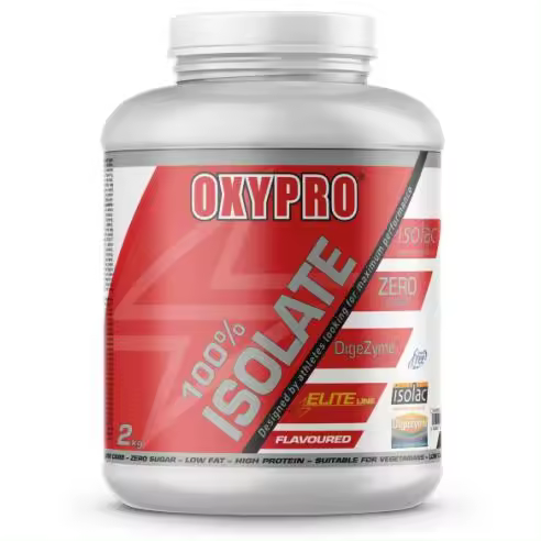 OXYPRO Nutrition®100% Isolate ISOLAC® CFM - Chocolate Blanco - 2kg - Sugar Free - aislado de proteina de suero - 1