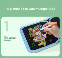 Tablero De Esbozo Para Niños Con 12 Rotuladores De Agua Coloridos Limpieza Reiterativa Libro De Dibujo Y Escritura Incluye Bolígrafo Negro - details 39
