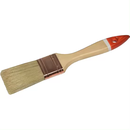 Orework Paletina para Pintura Doble Cerda Mango Madera 80mm - 1