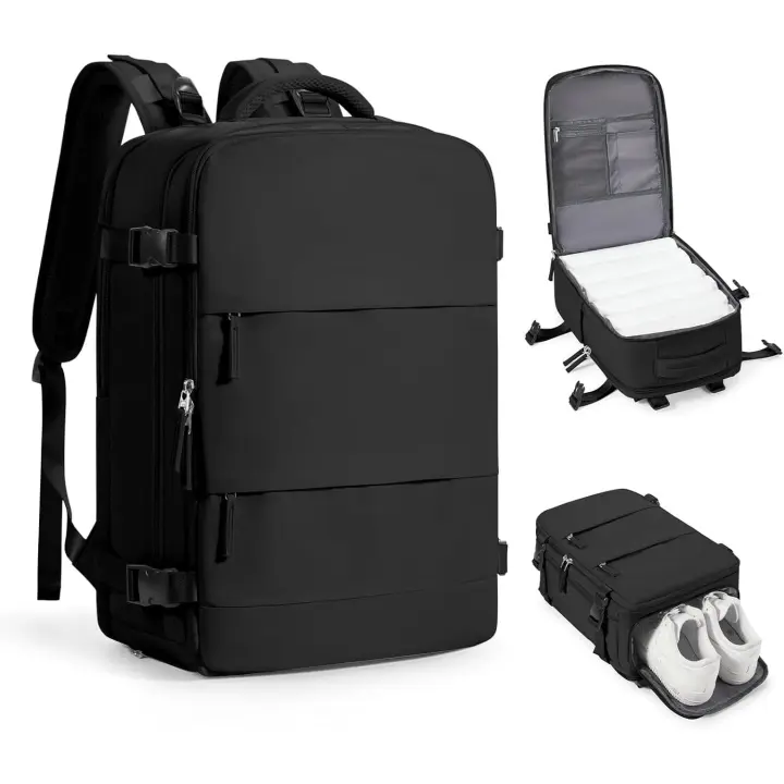 Mochila viaje cabina avion 40x20x25, mochila de viaje para cabina de Ryanair, maleta de cabina para avión, bolsa de cabina Easyjet, equipaje de mano para avión, mochila de senderismo - 1