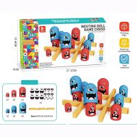 Juego De Tablero Educativo Tic Tac Toe Para Niños Juguete Interactivo De Desarrollo Inteligente Tamaño Grande Dibujos Animados Adecuado Para Niños De 3 a 12 Años Regalo Navideño - details 10