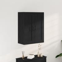 vidaXL Alto Negro Roble 69,5x34x90 cm Madera Engineered - details 0
