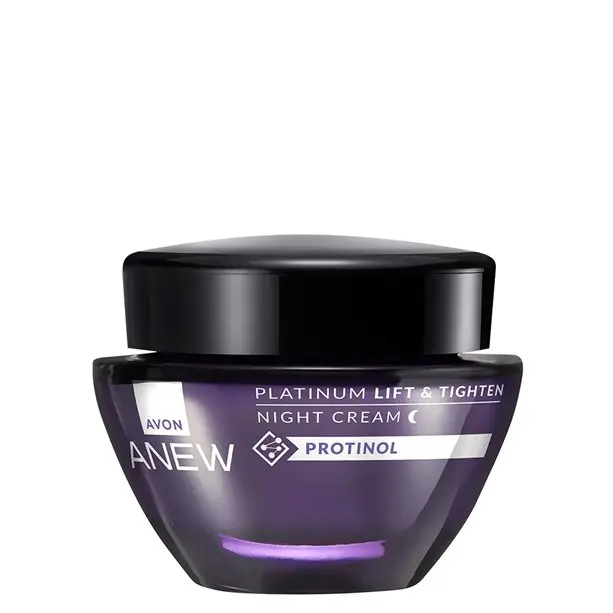 Crema de Noche Efecto Lifting Platinum Anew avon 50ml - 1