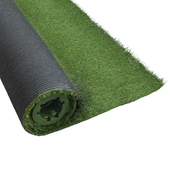 Cesped Artificial 12 mm. Rollo 1x10 metros. Césped Moqueta Para Interior y Exterior. Jardín, Terraza, Balcón. Uso Domestico - 1