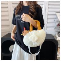 Bolso De Peluche De Pato Duro En Forma De Huevo Con Colgante De Pollo Divertido Kawaii Para Mujeres Regalo De Cumpleaños Bolsa De Mano En Forma De Hen Feo - details 25
