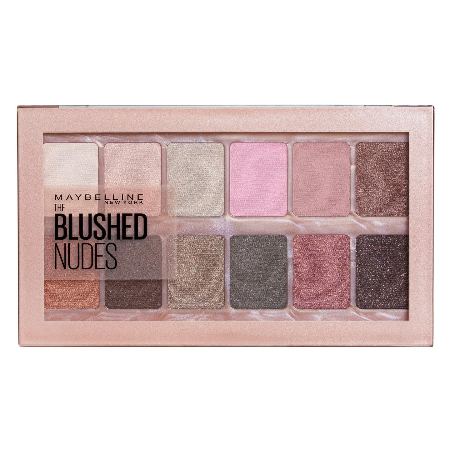 MAYBELLINE paleta de sombras de ojos Blushed Nudes