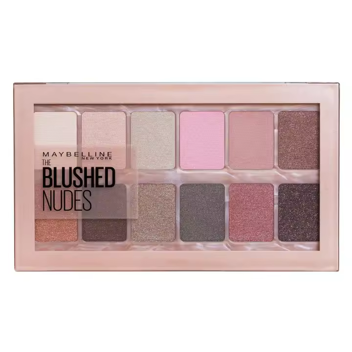 MAYBELLINE paleta de sombras de ojos Blushed Nudes - 1