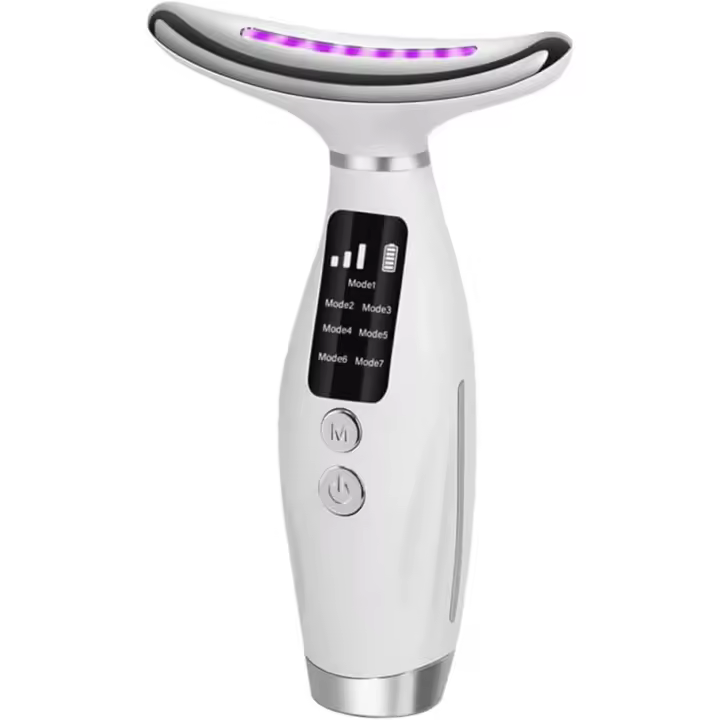 Masajeador facial Eléctrico masaje de Belleza para reafirmar La Cuero para Rostro y Cuello dispositivo masaje,recargable para USB - 1
