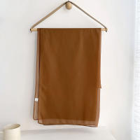 Pañuelo De Mujer IROJEFF De Seda Poliéster 2025 Hijab De Lino Premium Maxi Wrap Estilo Elegante Color Sólido Protección Solar - details 61
