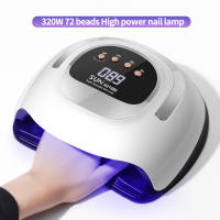 Lampara UV LED LINMANDA SUNX21 Para Secado De Uñas Con 72 Piedras De Alta Potencia 320W Herramientas Profesionales De Arte De Uñas - details 1
