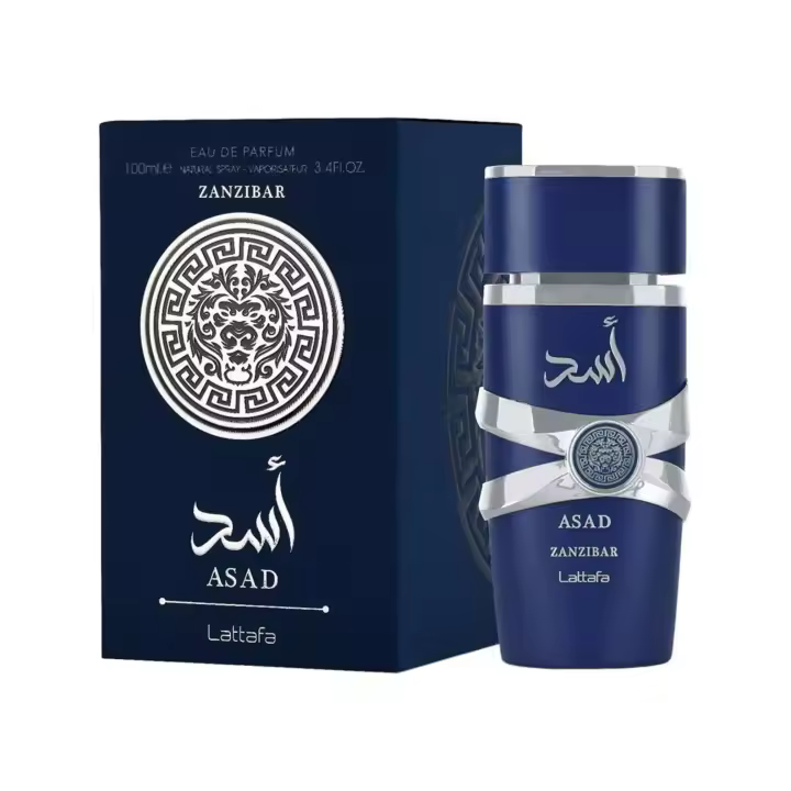 ASAD ZANZIBAR LATTAFA Perfume árabe EAU Hombre 100ML Original - 1