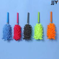 JJYY Duster De Pluma Largado De Acero Inoxidable Con Chenillo Duster Telescópico Multifuncional Para El Hogar 1PC - details 5
