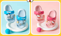 Zapatillas Sanrio Para Niños Kuromi Hello Kitty My Melody Antideslizantes Para Interior Y Exterior Verano Unisex Tallas Para Edad 7-12 Años - details 24