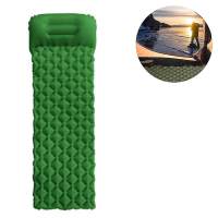 Colchoneta inflable ultraligera para dormir con almohada incorporada para acampar. - details 0