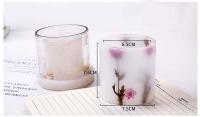 Molde De Vela Antiviento Para Velas De Tealight Soporte De Cera Mold De Plástico Acrílico Para Artesanía Y Decoración Del Hogar - details 8