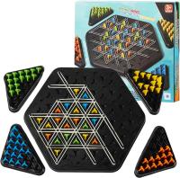 Juego De Tablero Interactivo Para Familia Y Amigos Juego De Batalla De Triggle Chess Con Cuerda De Goma Para Niños Juguetes De Estrategia Regalo Para Fiesta - details 0