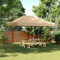 vidaXL Carpa Fiesta Plegable Profesional Acero Jardín Parasol Sombrilla Color Burdeos,  Azul,  Blanco y mas - details 4