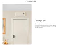 CREATE - Calefactor cerámico de pared o suelo con WiFi - WARM WALL PRO 2000W - details 0
